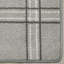 Tapis gris à motif écossais Imagine Pane