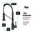 Single Handle Kitchen Faucet 2-Function Sprayer Pull Down Kitchen Faucet-113723391