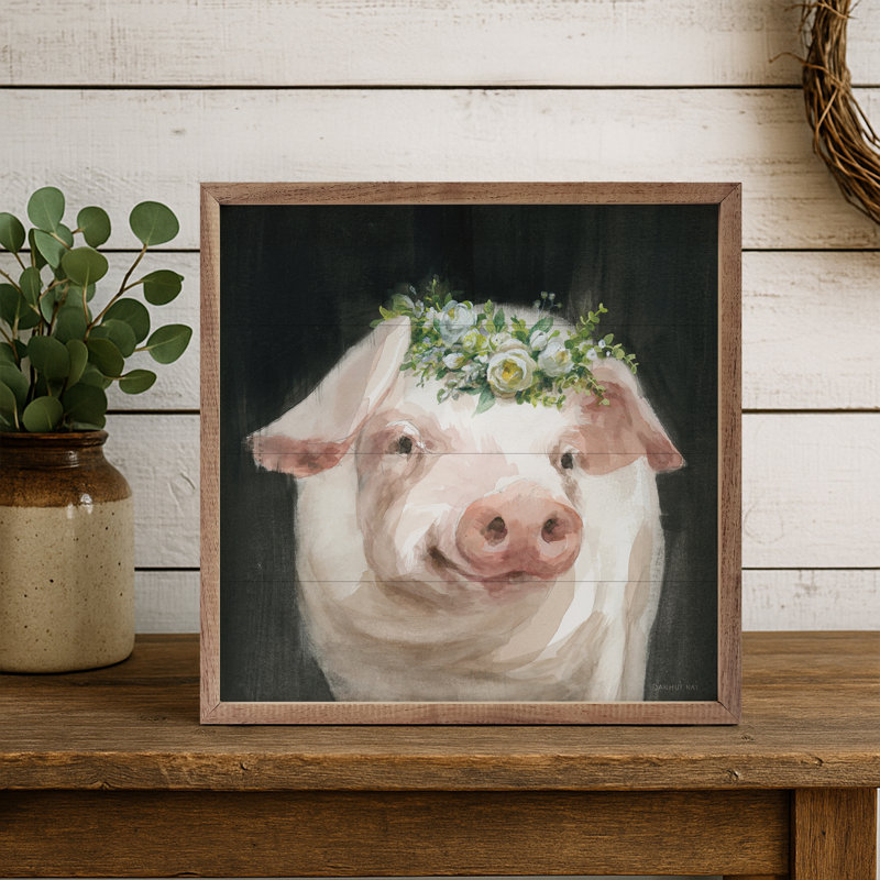 Barnyard Whimsy III par Danhui Nai, H 4 po x l 4 po