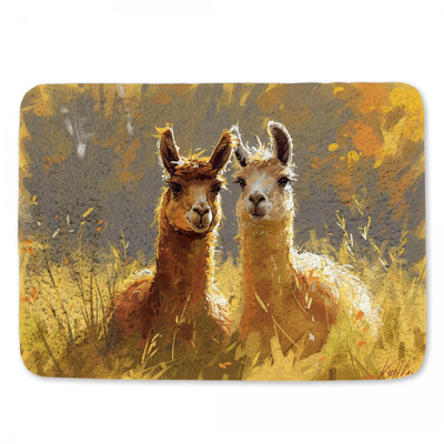 Tapis de bain Llamas
