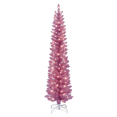 Hafsat Lighted Pine Christmas Tree