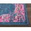 Abbate Oriental Navy Blue/Pink Area Rug-442423513