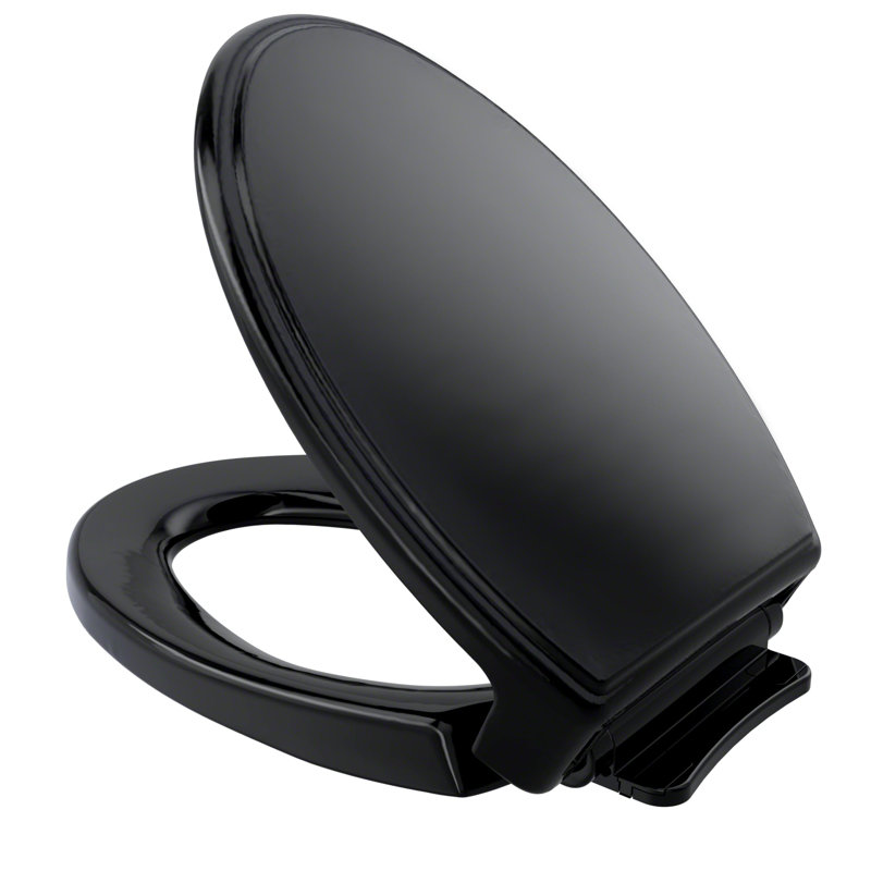Siège de toilette allongé à fermeture lente TOTO® Traditional SoftClose®, ébène, Ébène