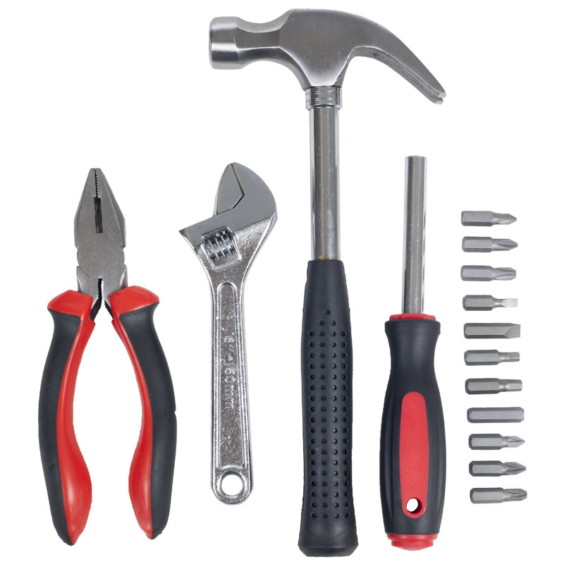 Ensemble d'outils Stalwart - Trousse d'outils ménagers - Outils et équipement pour les projets de bricolage