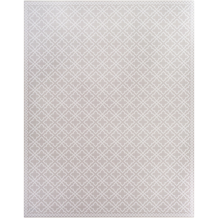 Bluejacket Vinyl Geometric Indoor Rug
