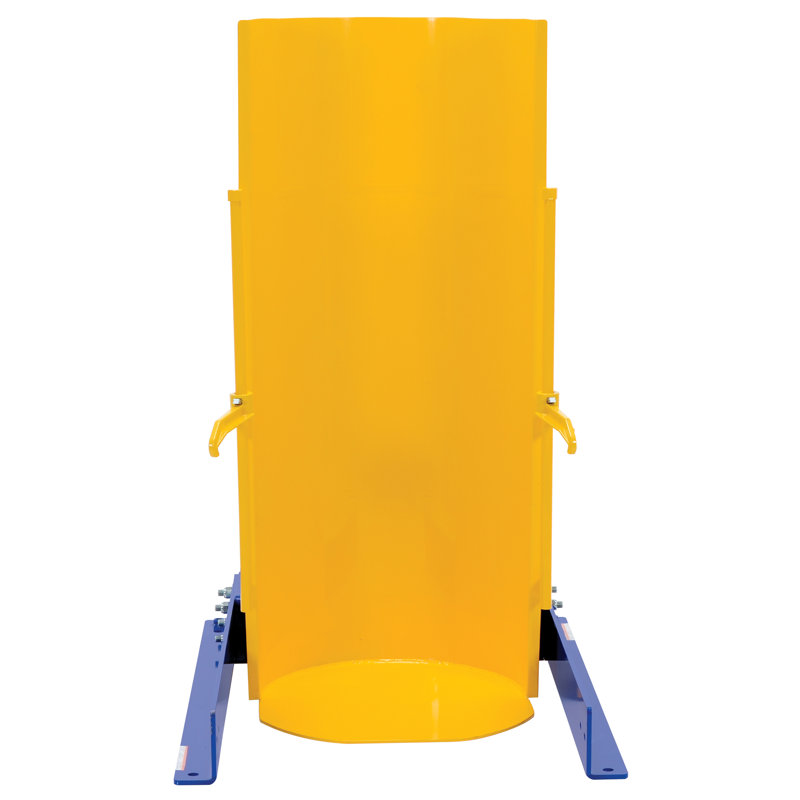Stationary Hyd Drum Dumper, 60" H x 36" W x 61.5" D