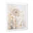 White Single Picture Framed