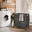 Panier à linge roulant avec poignées-2062837472
