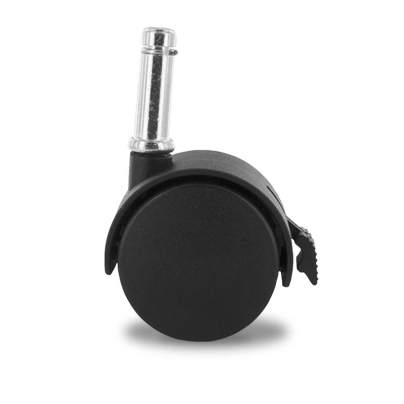 2 po Roulettes pivotantes en nylon noir avec roulettes Samson