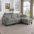 Chenille gris foncé
