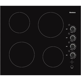 Blomberg 24" Electric Cooktop with 4 Burners