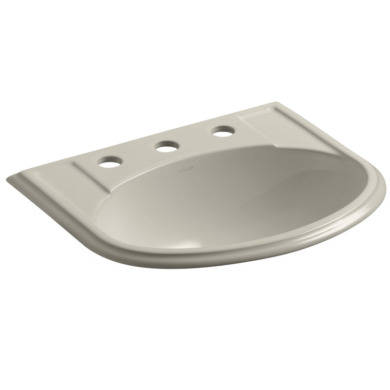 Lavabo de salle de bain en U Devonshire, Banc de sable