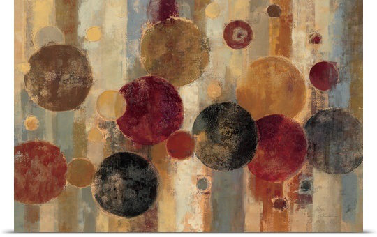 «Pendule» par Aniessa, reproduction d'art, H 24 po x l 36 po x P 1,5 po, Toile