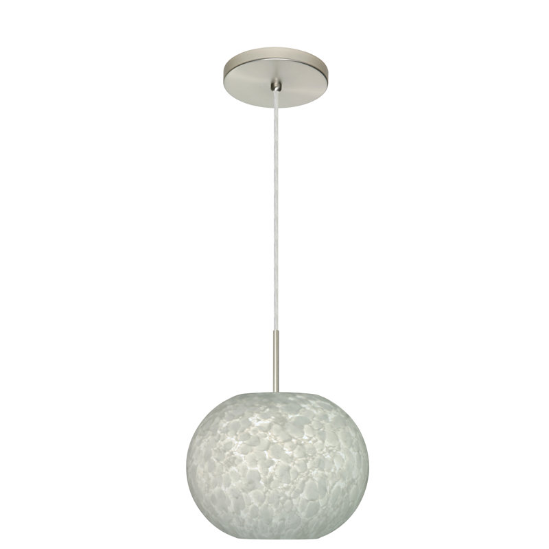 Luminaire suspendu sphère 1 lumière Luna, Bronze, Carrera, Incandescent