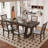 7 Piece Extendable Dining Table Set-1242243748