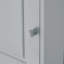 Armoire de rangement multi-fonctionnelle grise