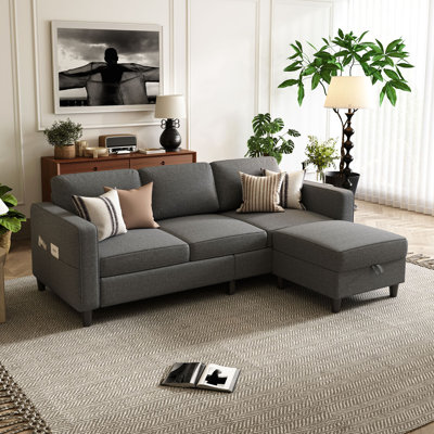 79" L Shaped Sectional Sofa Couch
