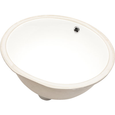 Lavabo de salle de bain ovale moderne en céramique 19 po x 16 po - Lavabo blanc pur avec trop-plein, faible absorption d'eau, résistance aux acides, teinture encastrée de conception avancée - caractéristique