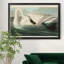 Trumpeter Swan - reproduction d'art sur toile-1014097684-1014097685