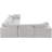 Homero Velvet L-Shaped Sectional Reversible-87141460