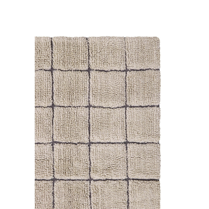 Mosaic Wool Geometric Indoor Rug, Rectangle 5'7" x 7'10"