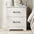 Arkia 23.7" H 2-Drawer Manufactured Wood Nightstand-69908978-119165722