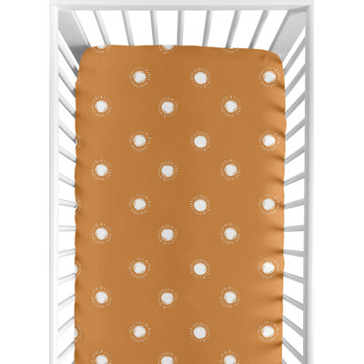 Boho Sun Sun Fitted Crib Sheet