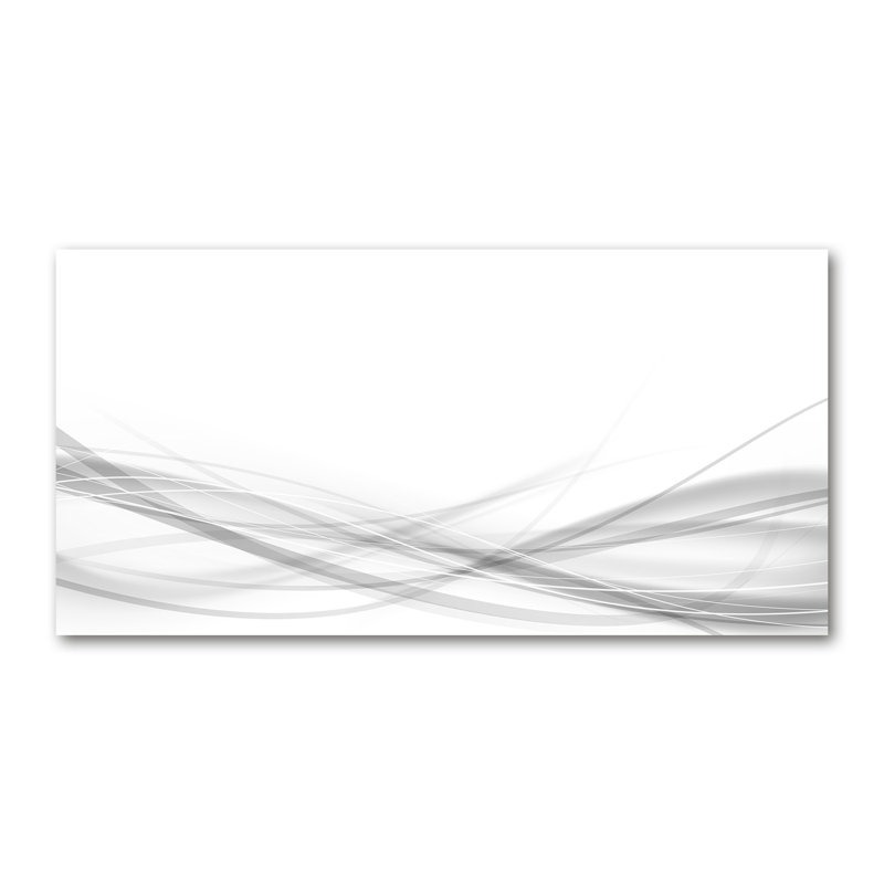 Waves Abstraction - No Frame Print on Canvas