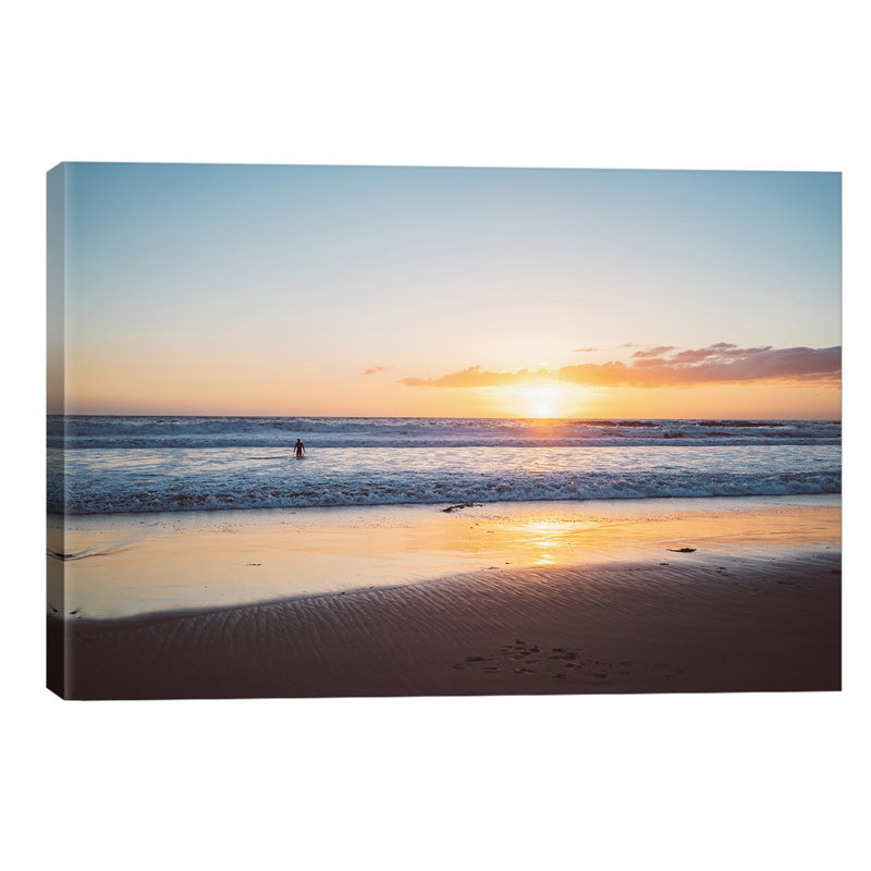 Venice Beach Surfer III - Wrapped Canvas Print, 45.72cm H x 66.04cm W x 1.91cm D