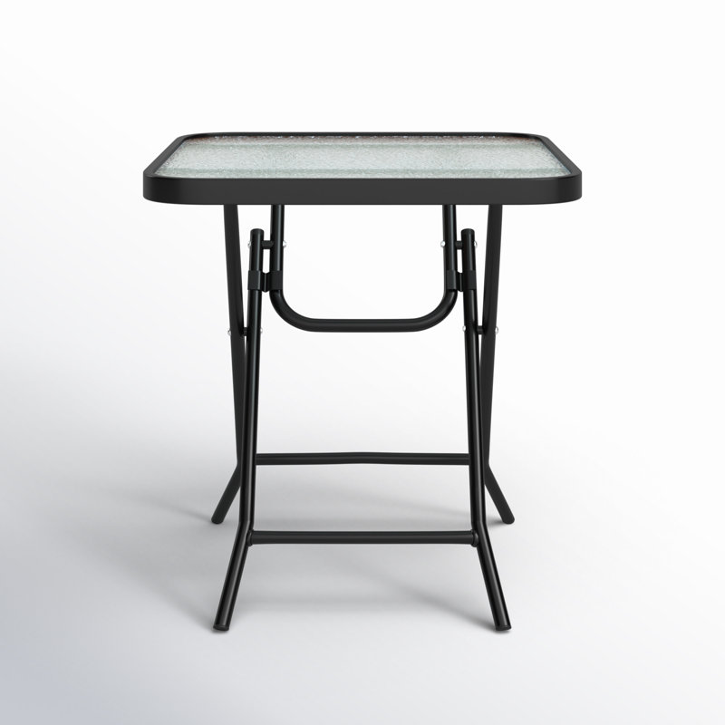 Table d'appoint en acier Asala