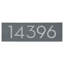 Plaque d’adresse murale sur 1 ligne flottante-41299680-41299946-41303794