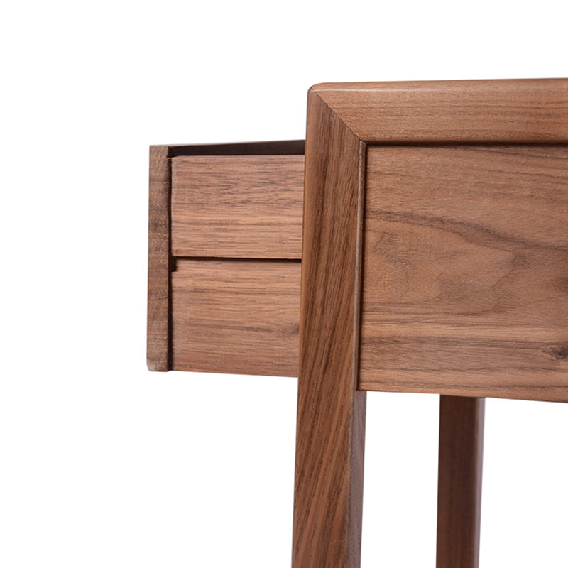 Solid Wood Plant Stand with Drawer: Simple