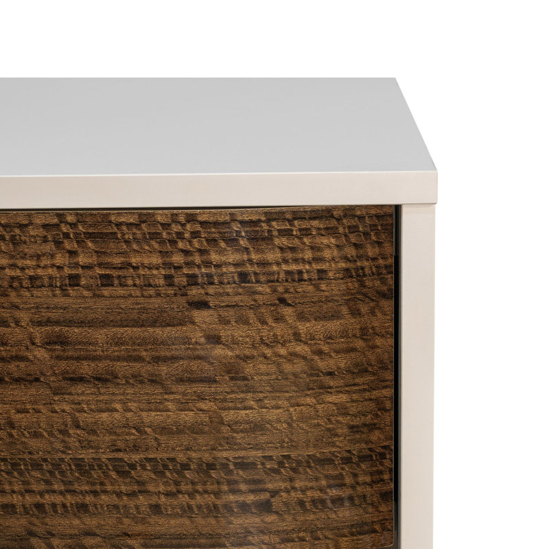 Pavira Walnut 1 - Drawer Nightstand
