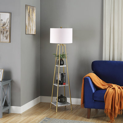 Lampe sur pied traditionnelle 60,5 po Paeyton