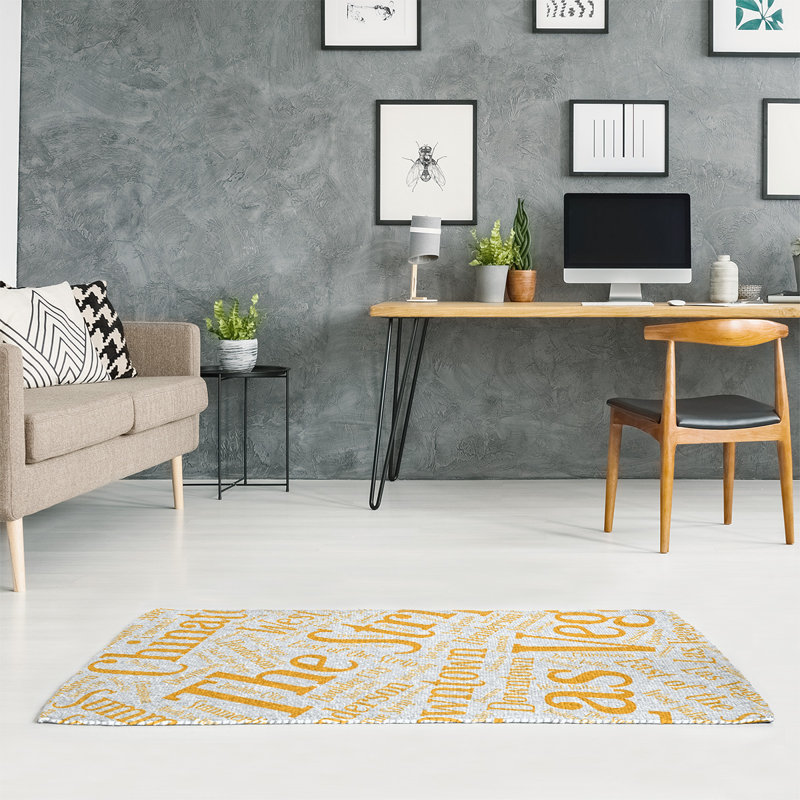 Chenille Indoor Rug, Rectangle 5' x 7'