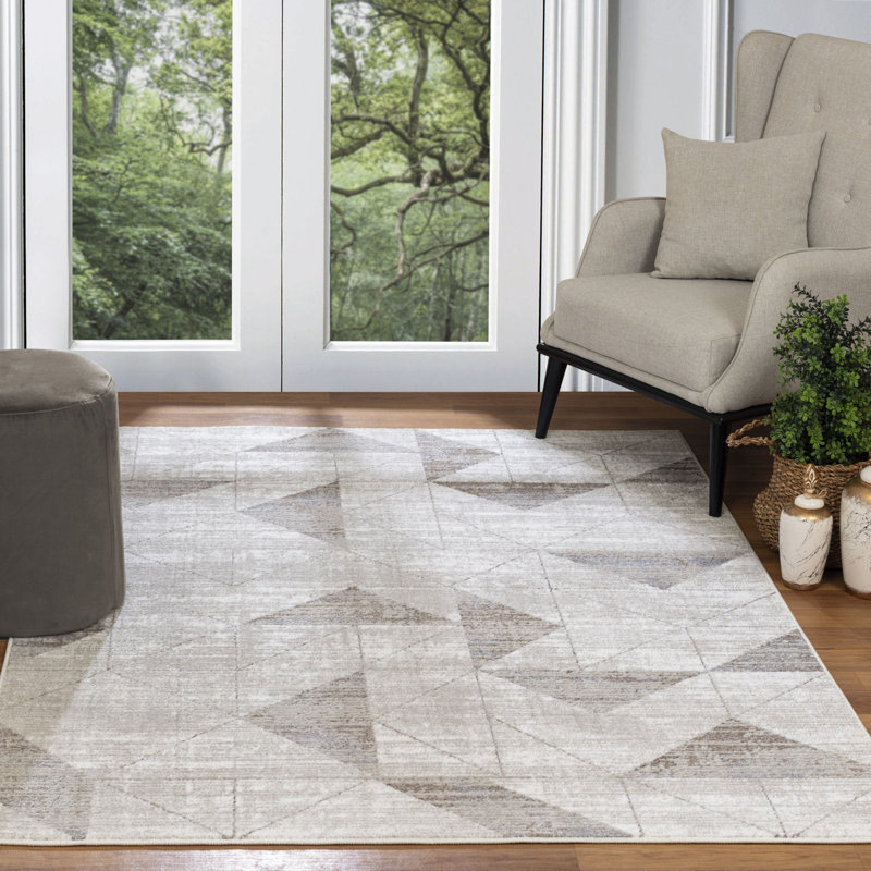 Putnam Geometric Area Rug, Rectangle 120 x 170cm