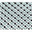 Carreau mural mosaïque en verre à motif diamant, 0,8 po x 0,8 po