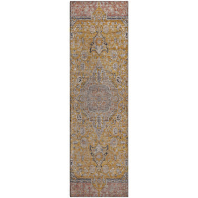 Premium Machine Washable Baford AMF1651 Global Rug