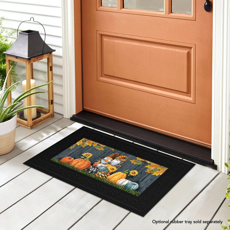 Mini tapis d'automne Gnomes