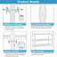 Anjo 114.3 cm Rolling Clothing Rack-125538864