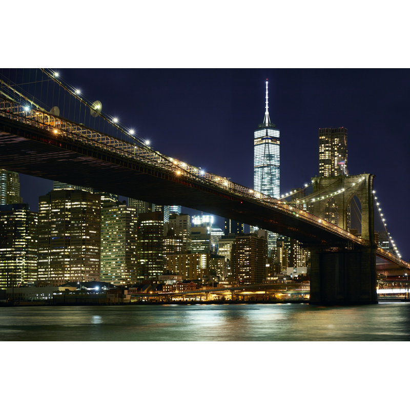 New York at Night I by James McLoughlin - Photograph, 51 cm H x 76 cm W, Wrapped Canvas