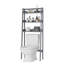Rangement au-dessus de la toilette l 25,1 po x H 61,5 po x P 10 po Cersei-581444634