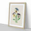 Illustration of Wild Pansies - Picture Frame Painting Print-55579743-55579741
