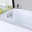 Robinet de baignoire à pattes murale à deux poignées-88302487