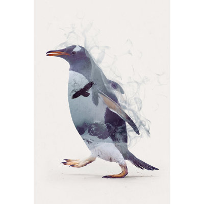 Pingouin rêves, impression sur toile tendue