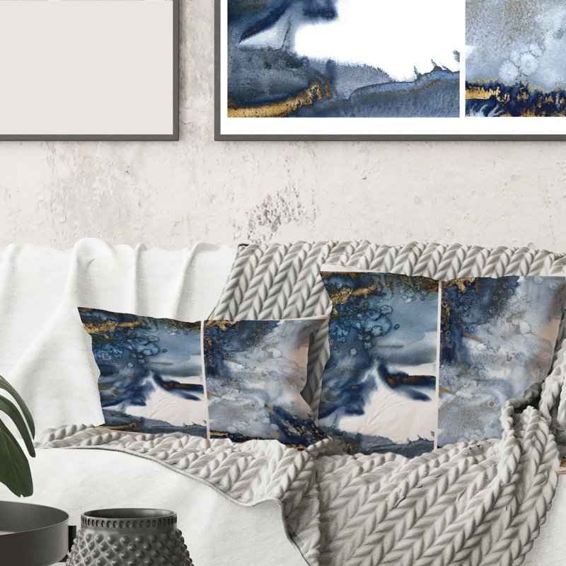 Housse et insert de coussin rectangulaire Waves IV