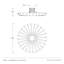 Chambers 10 - Light Semi Flush Mount