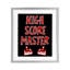 High Score Master Gamer, reproduction encadrée sous verre, conception de Marcus Prime-1344242689-1344242694