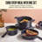Alva Neat 5-Piece Nesting Cookware Set-106407463