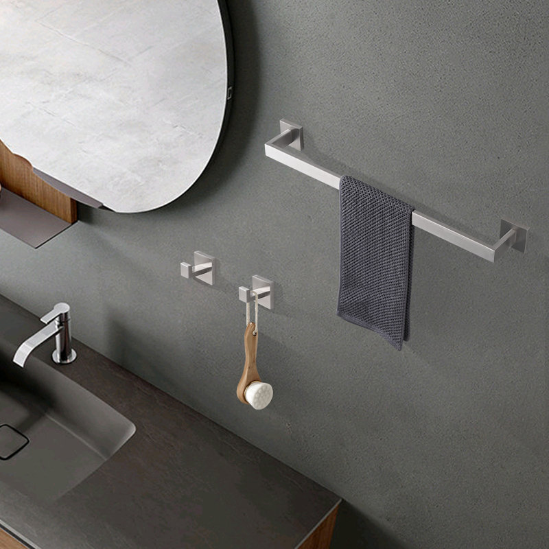 10 - Piece Bathroom Hardware Set, Brushed Nickel